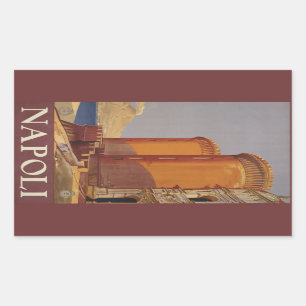 Vintage Napoli Naples Italie stickers