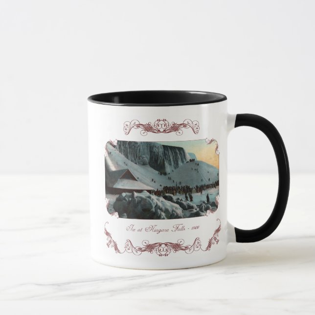 Vintage Niagara Falls Ice Coffee Mug (Droite)