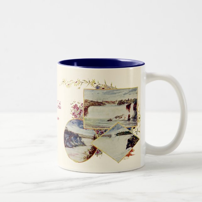 Vintage Niagara Falls Summer Coffee Mug (Droit)