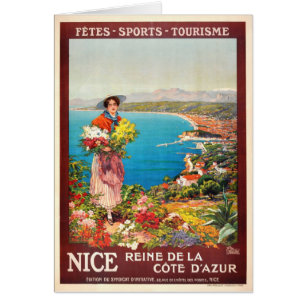 Vintage Nice Reine Côte d'Azur