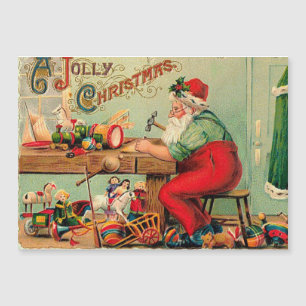 Vintage Noël à Père Noël Workshop