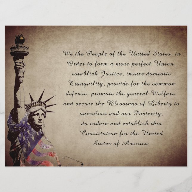 Vintage Nous le peuple américain (Devant)