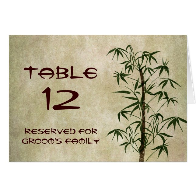 Vintage Oriental Bamboo 1 (Devant Horizontal)