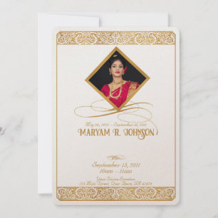 Vintage Oriental Minimaliste Memorial Programme