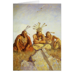 Vintage Ouest, La Guerre ou la Paix de NC Wyeth