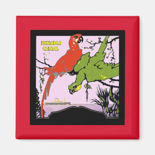 Vintage Panama Canal Magnet