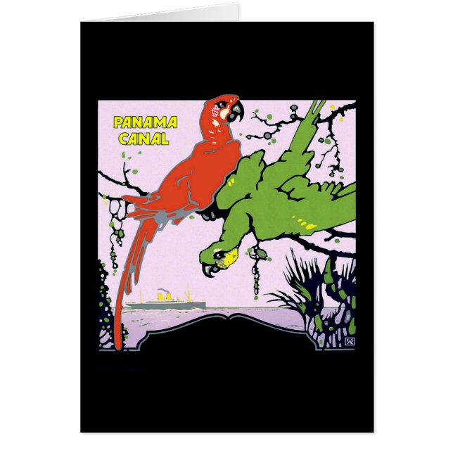 Vintage Panama Canal Travel (Devant)