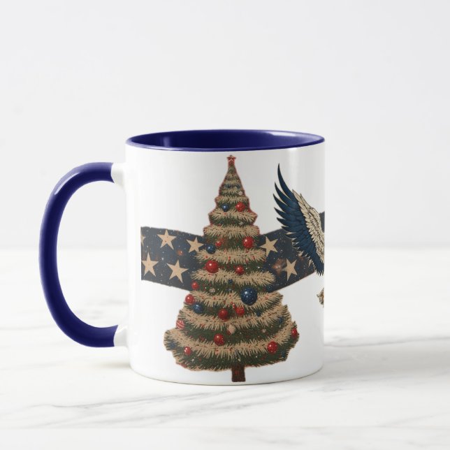 Vintage Patriotic Mug (Gauche)