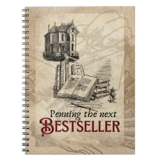 Vintage Penning the Next Bestseller Carnet House