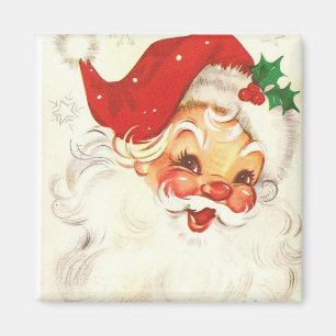 Vintage Père Noël Christmas Magnet
