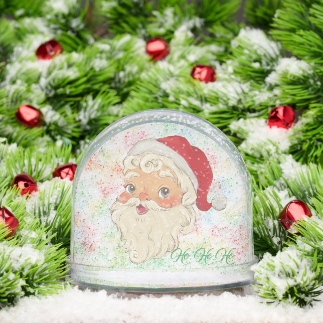 Vintage Père Noël Snow Globe (Noël)