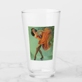 Vintage pinte vers le haut pinte de la pinte verre