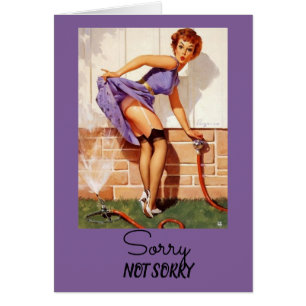 Vintage Pinup, désolé de ne pas regretter senti na