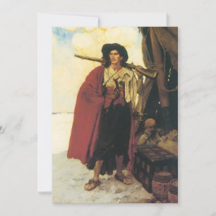 Vintage Pirates Buccaneer était un camarade pittor