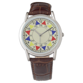 vintage raf traditionnel montre bracelet en cuir