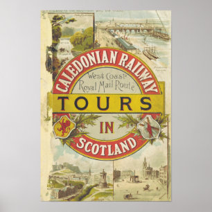 Vintage Railroad Poster