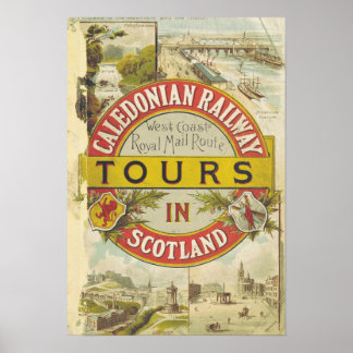 Vintage Railroad Poster