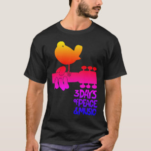 Vintage Rainbow Woodstock Music Fest T-shirt