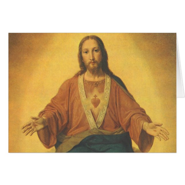 Vintage Religion, Sacré-Cœur de Jésus-Christ (Devant horizontal)