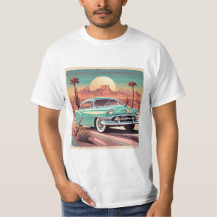 Vintage - Retro 90s Voiture T-shirt esthétique
