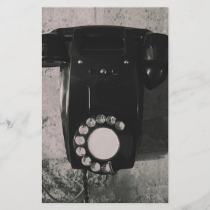 Vintage Rotary Telephone photographic.