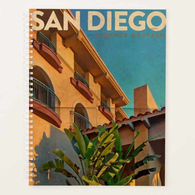 Vintage San Diego Personal Planner (Devant)
