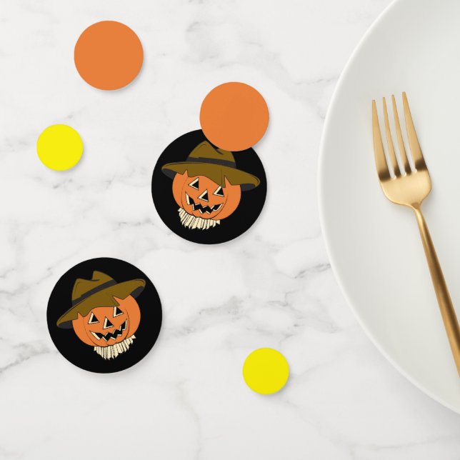 Vintage Scarecrow Confetti (Groupe)