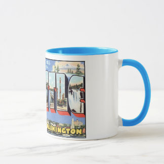 Vintage Seattle Postcard Mugs et Steins