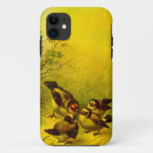 Vintage Sparrows iPhone 5 Coque