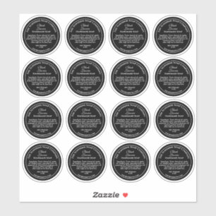 Vintage style noir avec blanc texte étiquette 1,75