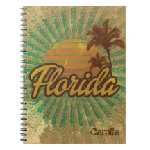 Vintage Sunny Florida, Beach Style Journal
