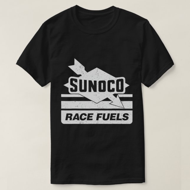 Vintage Sunoco Race Ruels T-Shirt (Design devant)