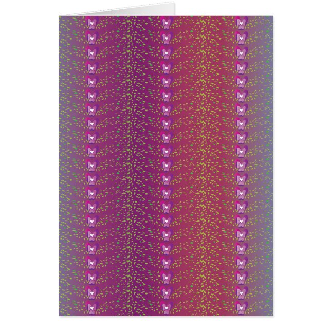 Vintage Sunset Floral Violets fond d'écran motif (Devant)