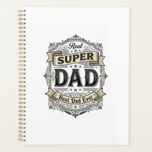Vintage Super Papa Badge Conception de T-Shirt_1