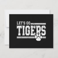 Vintage Tigers School Sports Nom Retro