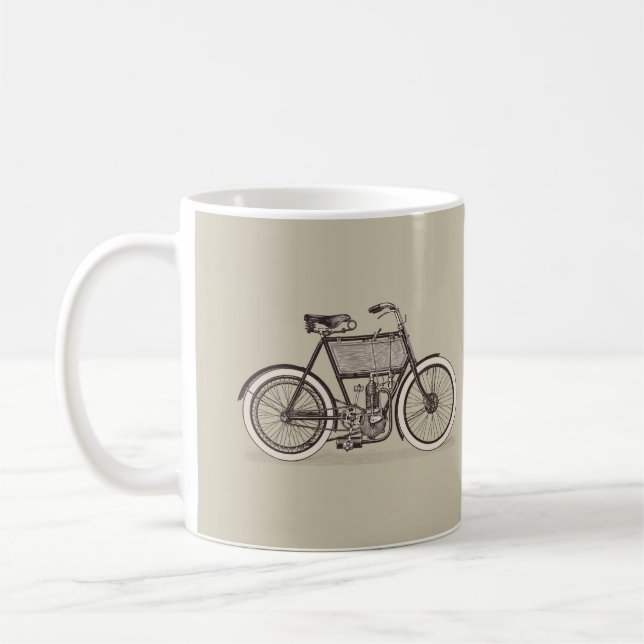 Vintage transport unique café Mug (Gauche)