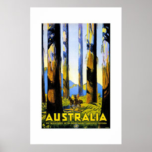 Vintage Travel Poster Australia 2