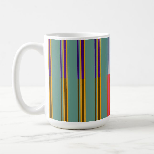 Vintage trié personnalisé - Mug (Gauche)