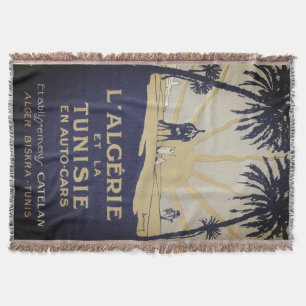 Vintage Tunisie lancer la couverture