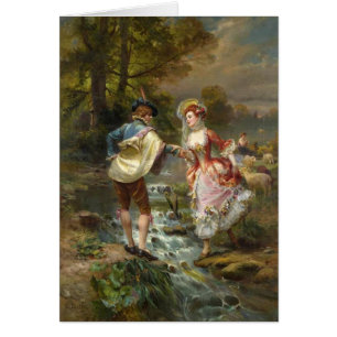 Vintage - un homme chevaleresque,