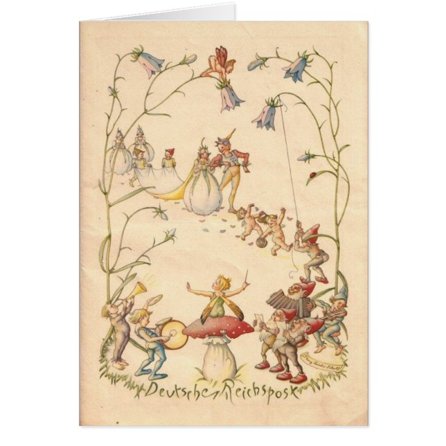 Vintage - Un Mariage de la Terre Fée, (Devant)