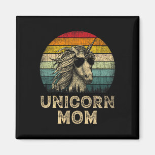 Vintage Unicorn Maman Unicorn Aimants Maman Maman