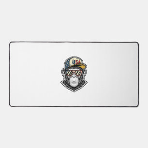 Vintage USA Chimp Lunettes de soleil patriotiques