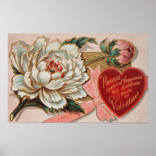 Vintage Valentine poster