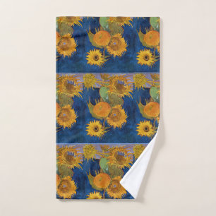 Vintage Van Gogh Six Sunflowers