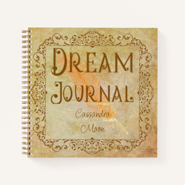 Vintage Victoria Fairytale Dream Journal (Devant)