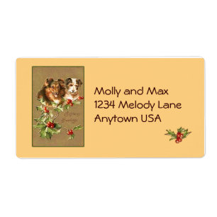 Vintage Victorian Art Address Label Stickers