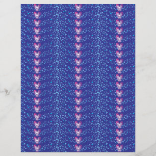 Vintage Violet Floral Violets fond d'écran motif