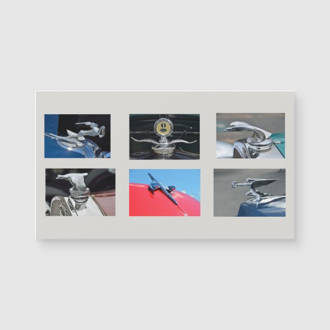 Vintage Voiture Hood Ornements (Devant)