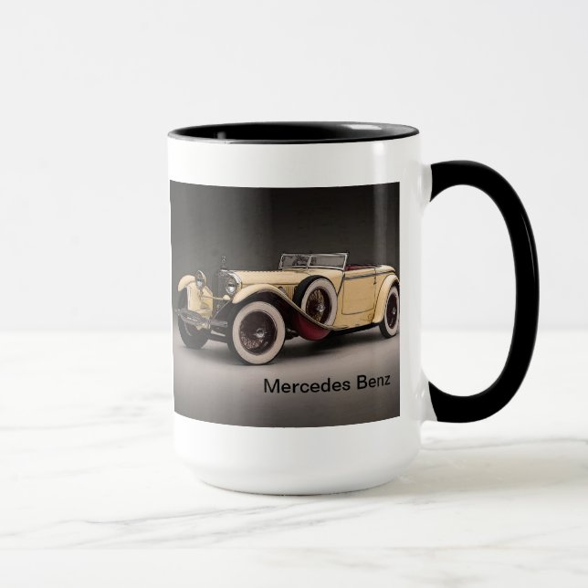 Vintage Voiture Mug (Droite)